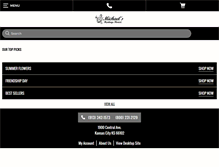 Tablet Screenshot of michaelsheritageflorist.com